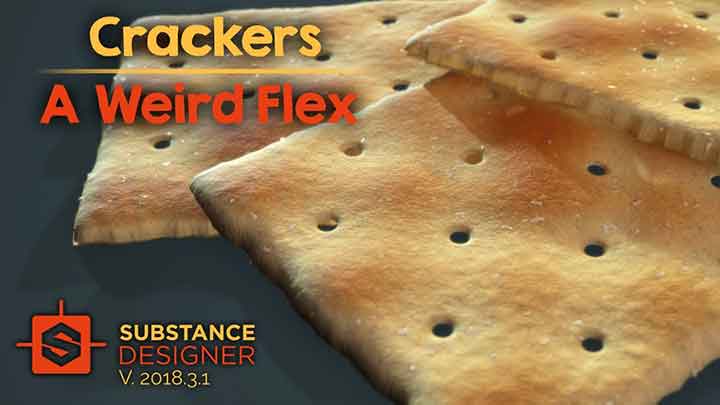 How to Create a Cracker Material With Substance Designer