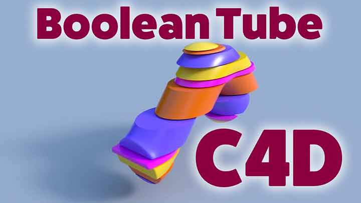 Recreating The Boolean Tube In Cinema 4D
