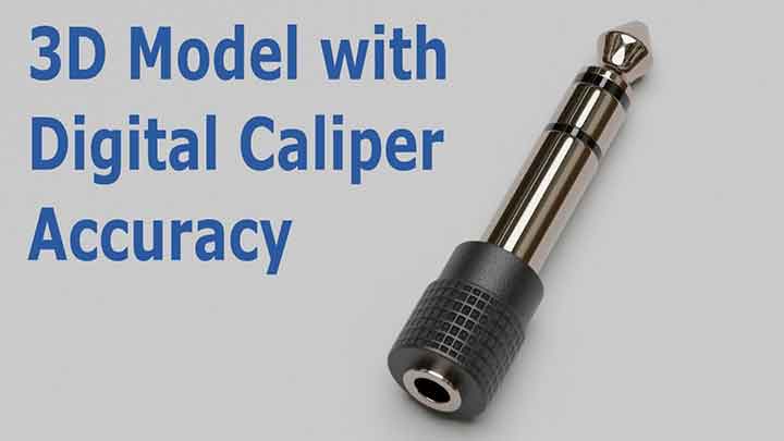 How to Accurately Model Objects Using a Digital Caliper