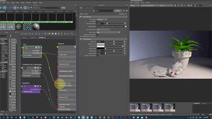 How to Render Foliage in Arnold