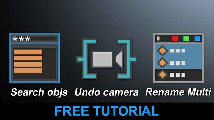 Maya Tips for Searching the Outliner and Renaming Objects