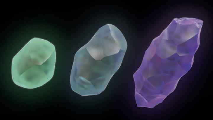 A Fast Way to Create Crystals Procedurally in Blender