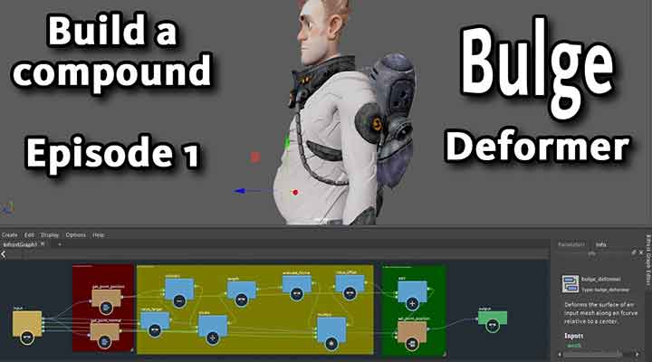 Bulge Deformer Compound With Bifrost