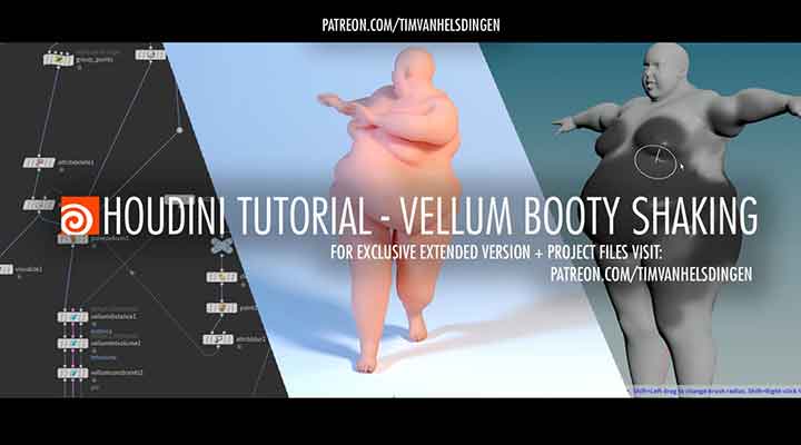How to Use Vellum to Animate Character Fat