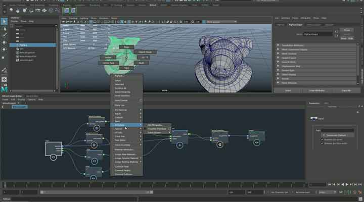Making a Push Deformer With Maya Bifrost