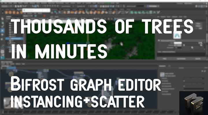 All About Instancing and Scattering in Bifrost Graph