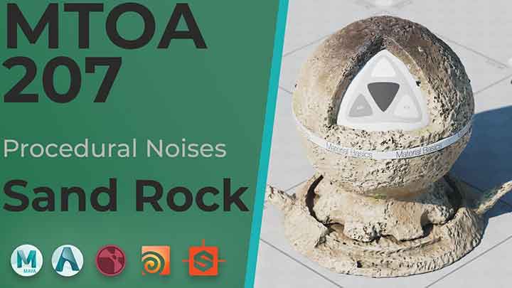 Learn How to Create a Rock Shader With Arnold