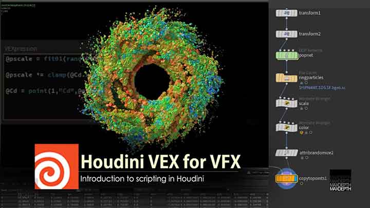 MaxDepth Has a New Houdini VEX for VFX Course