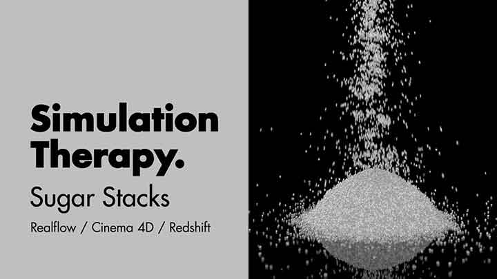 Working With the Realfow Granular Solver in C4D