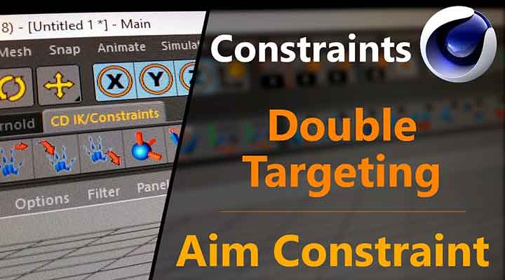 Double-Targeting With Aim Constraints in C4D