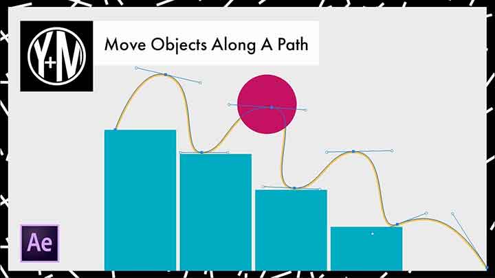 After effects path animation template