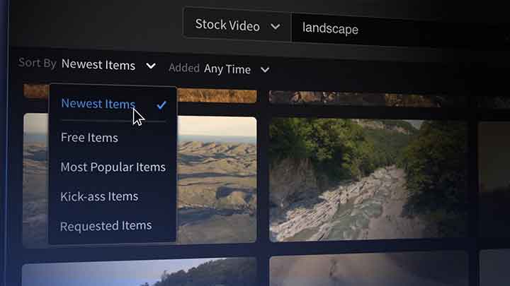Motion Array's New Marketplace Extension for Adobe