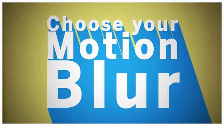 4 Ways to Create Motion Blur Effects in Ae
