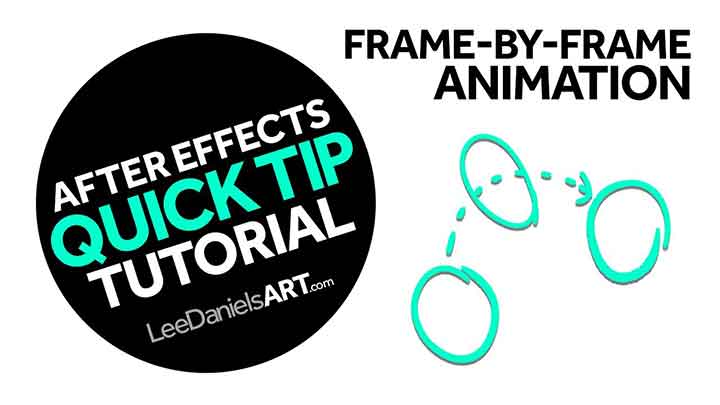 Create Frame by Frame Animation Right in Ae