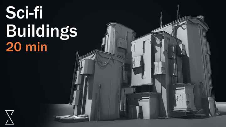 How to Create a Sci-Fi Building Generator in Houdini