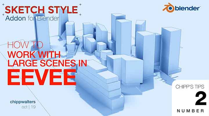 How to Use Eevee to Render Large Scale Architectural Scenes