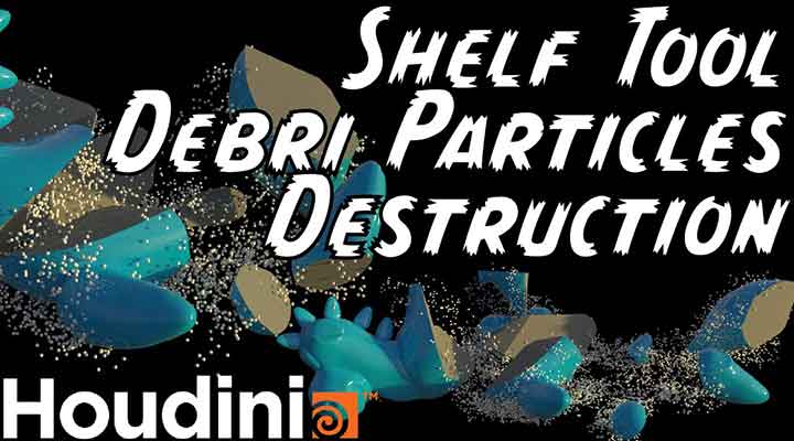 Create a Destruction Sim With Houdini Shelf Tools