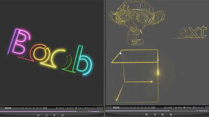 A Super-Easy Way to Make Neon Tails in Blender