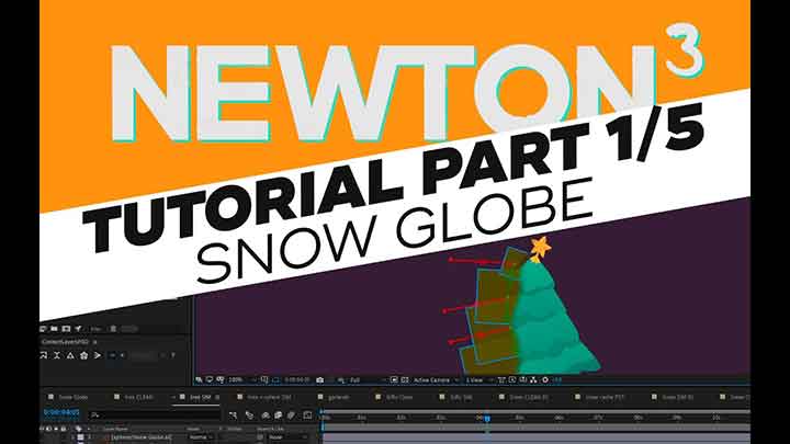 Create a Dynamics-Driven Snow Globe in Ae