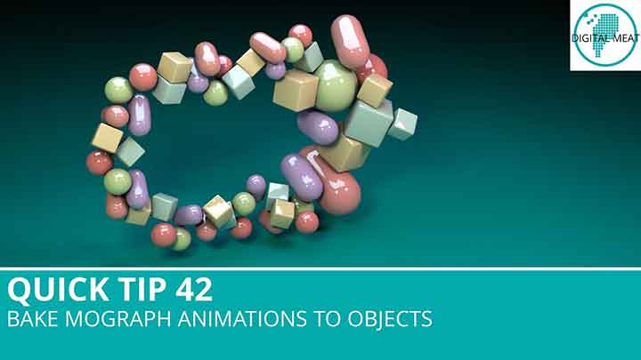 How to Bake Mograph Animation Into Objects