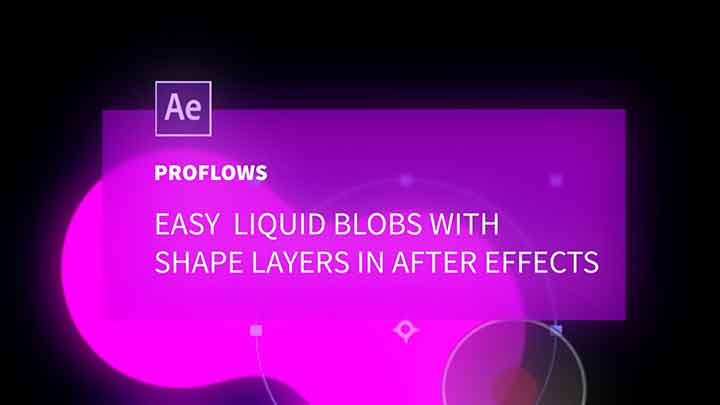 Make Blobs Out of Shape Layers in Ae