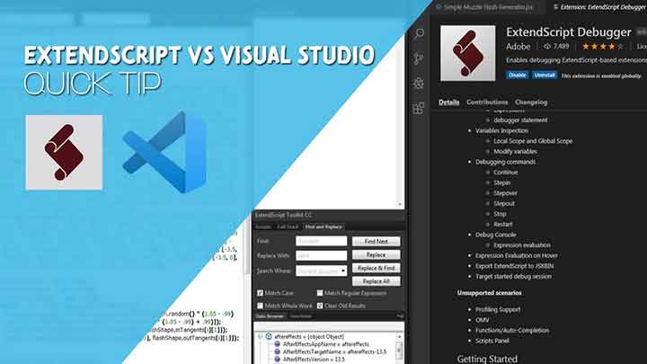 Which to Use: ExtendScript or Visual Studio?