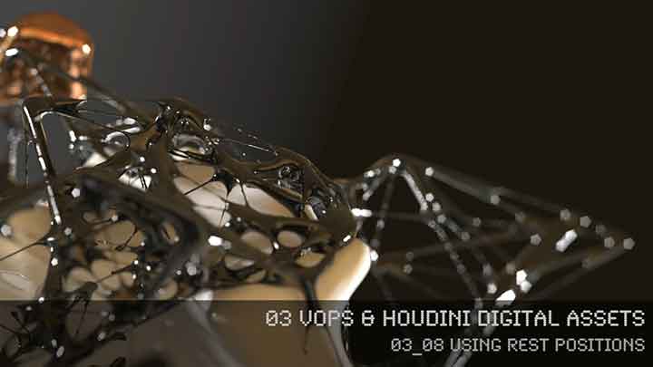 Working With Rest Positions in Houdini