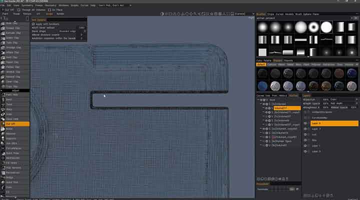 Check Out The New Soft Booleans in 3D Coat's Cutoff Tool