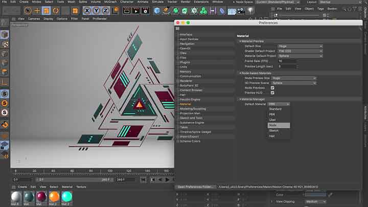 How to Create Specific Material Types in the Material Manager
