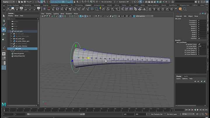 How to Create a Rolling or Coiling Rig in Maya