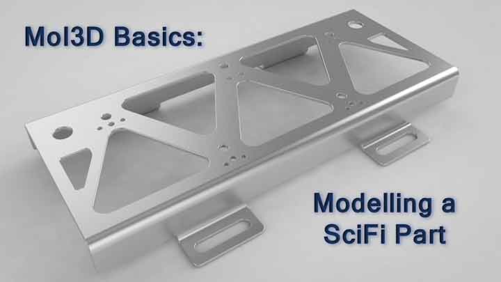 How to Make a Sci-Fi Component Using MOI3D