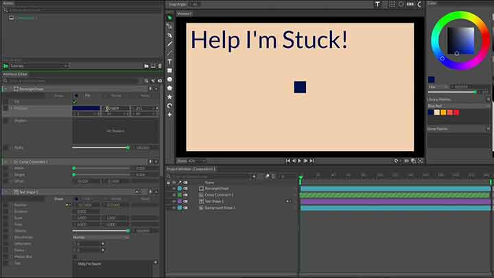 How to Use Cavalry Composition Constraints