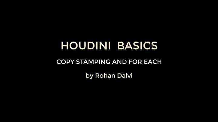 How to do Copy Stamp Via For Each in Houdini