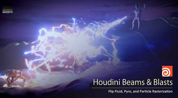 Learn How to Create Beams and Blasts in Houdini