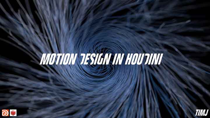 TimCGI Has a New Motion Design in Houdini Course