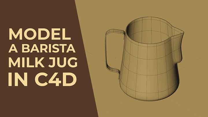 Modeling, UV Mapping, and Texturing a Jug in C4D