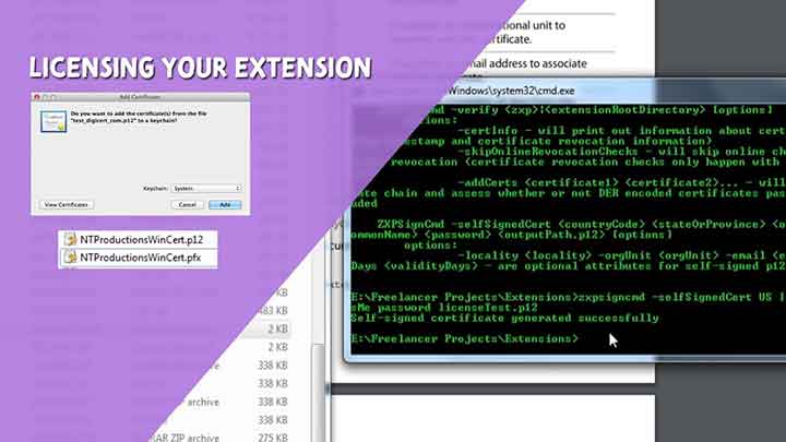 How to Make a Licensing Routine for Your Ae Extension