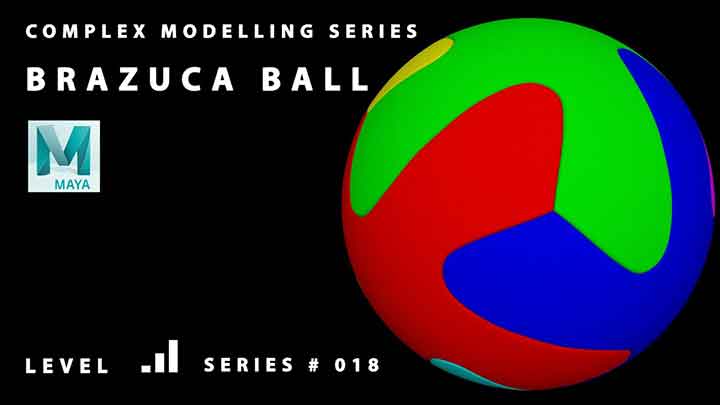 How to Model a Brazuca Ball in Maya
