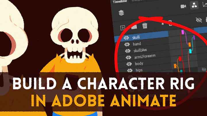 How to Rig a Character With Adobe Animate - Lesterbanks