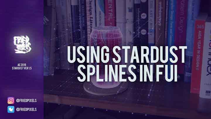 How to Use Splines in Stardust for FUI