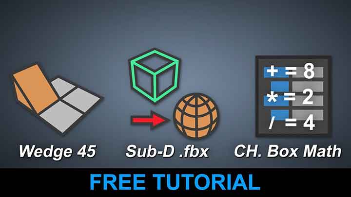 Use Wedge to Create Perfect 45-Degree Angles