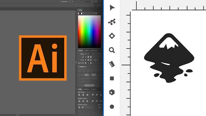 A Complete Comparison of Inkscape and Illustrator