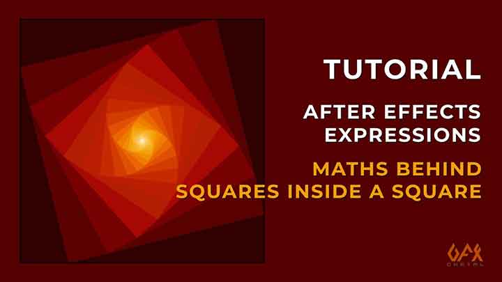 Create an Ae Expression to Animate Spiraling Squares