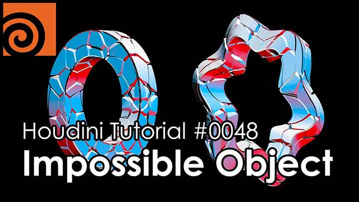 Creating Impossible Penrose Objects With Houdini