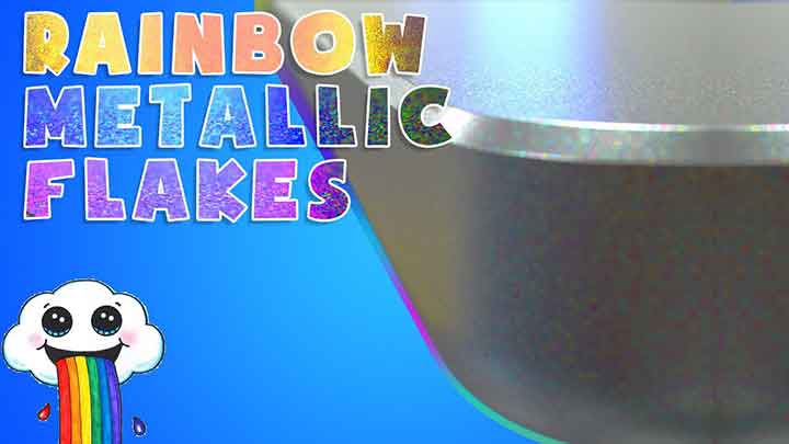 How to Create Multi-Colored Metallic Flakes With Arnold