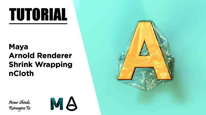 How to Create an Easy Shrinkwrap Effect Using nCloth