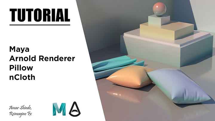How to Model a Pillow Using Maya nCloth