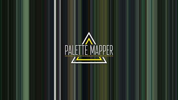 Free Palette Mapper for Ae Creates Color Charts from Video