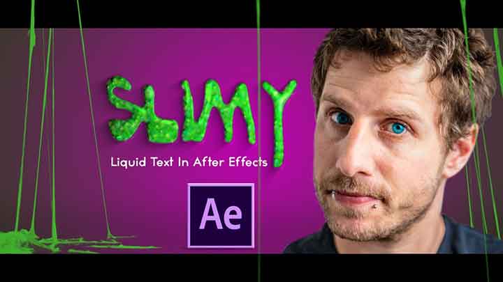 How to Create Animated Dripping Type in After Effects