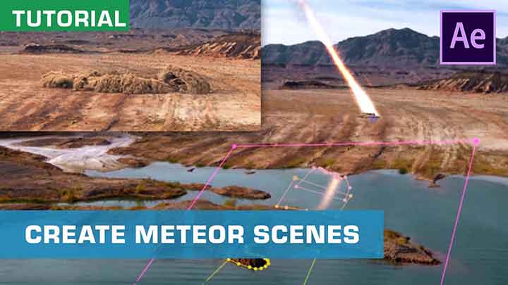 How to Create Meteor Trails With Particular in After Effects